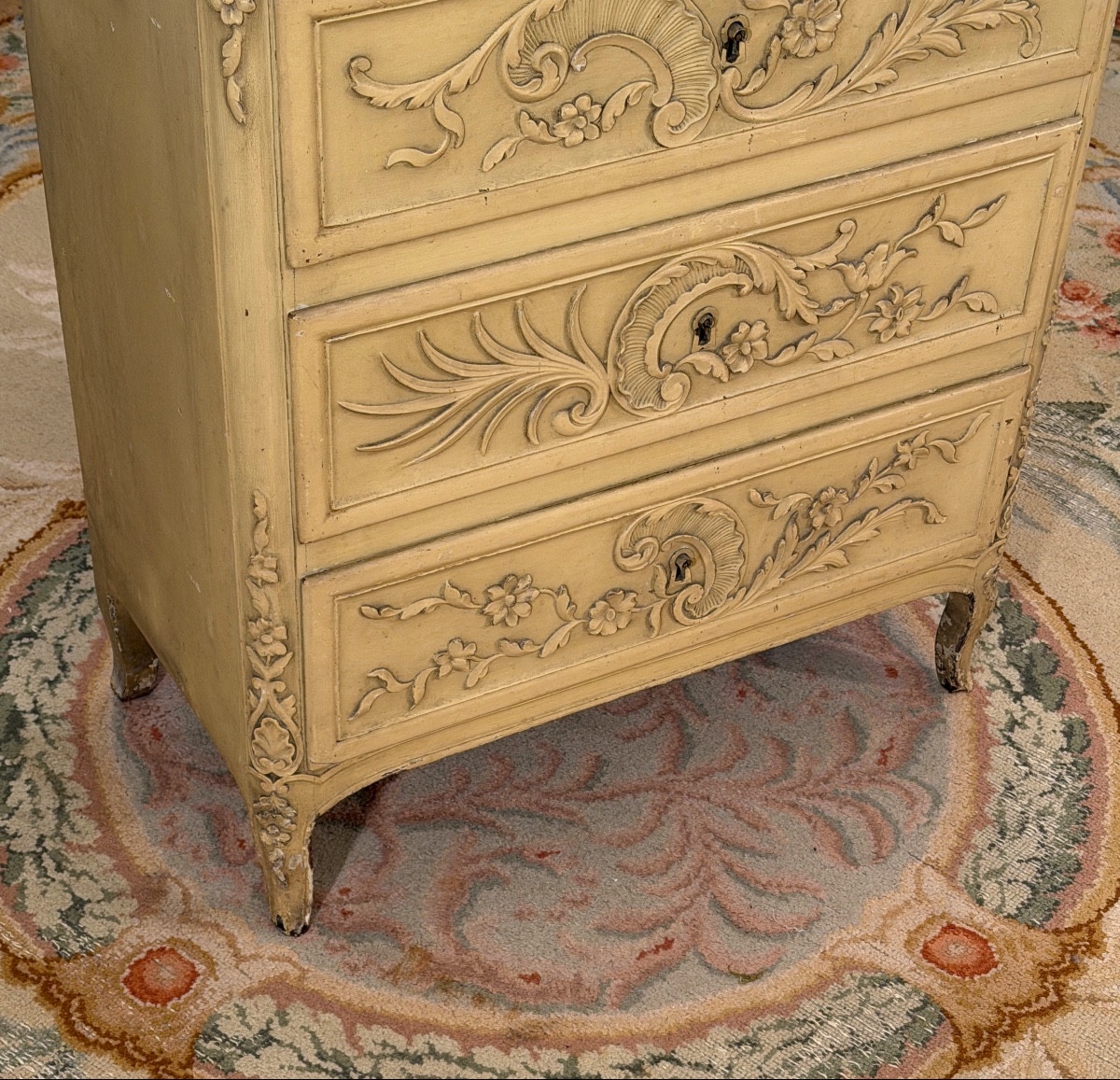 CRIARD Antoine-Mathieu, Semainier Estampillé d'Epoque Transition Louis XV louis XVI Vers 1760-photo-5