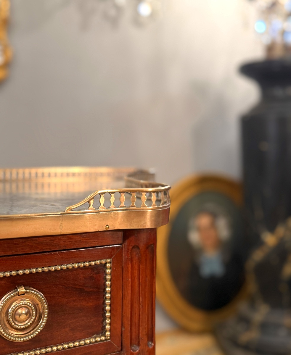 Console en Acajou d'Epoque Louis XVI, Vers 1780-photo-7