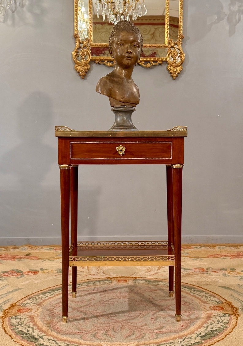 Louis XVI Mahogany Writing Table, Circa 1780