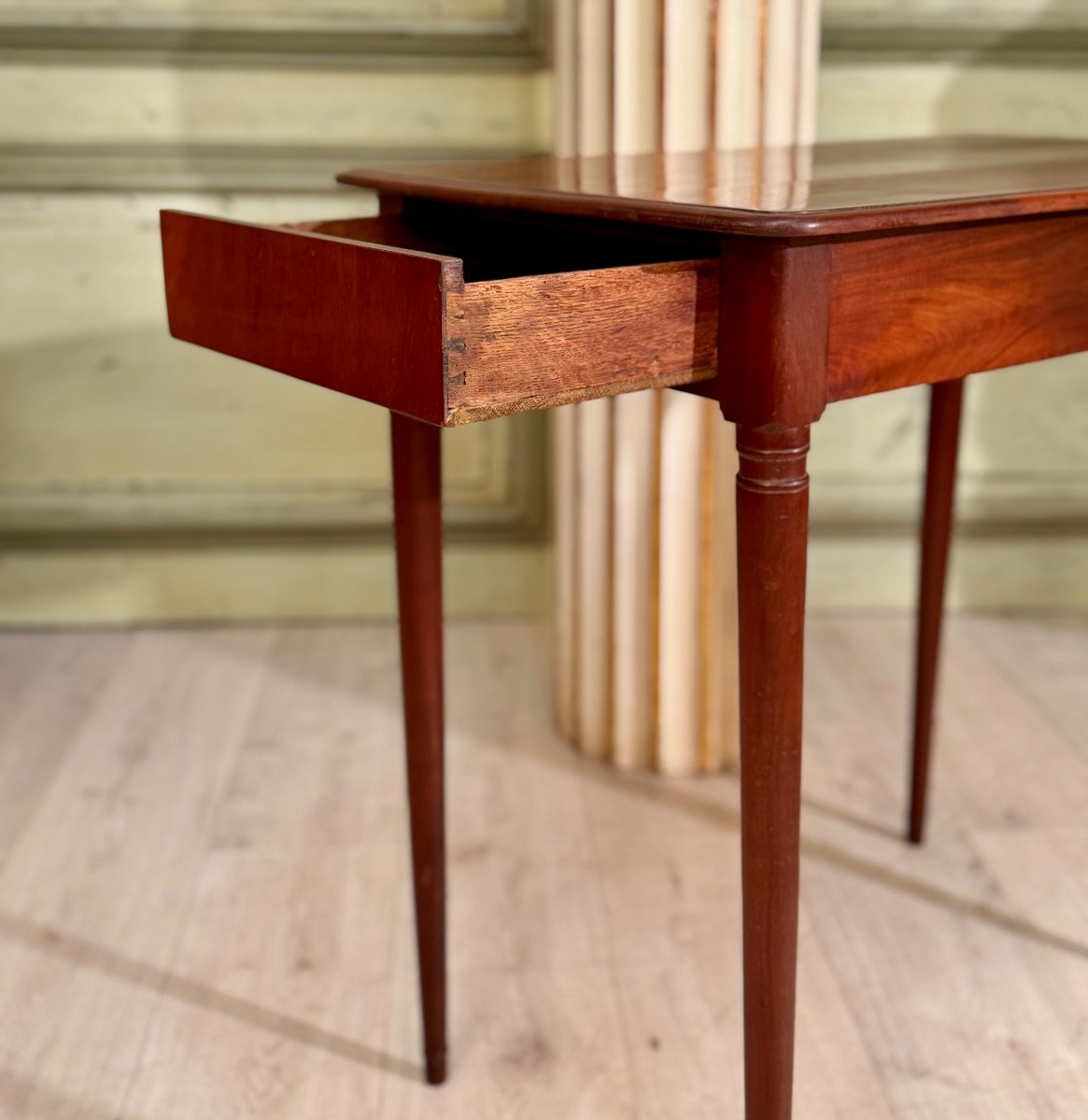 Conrad Mauter, Table à Ecrire en Acajou d'Epoque Louis XVI, vers 1780-photo-1