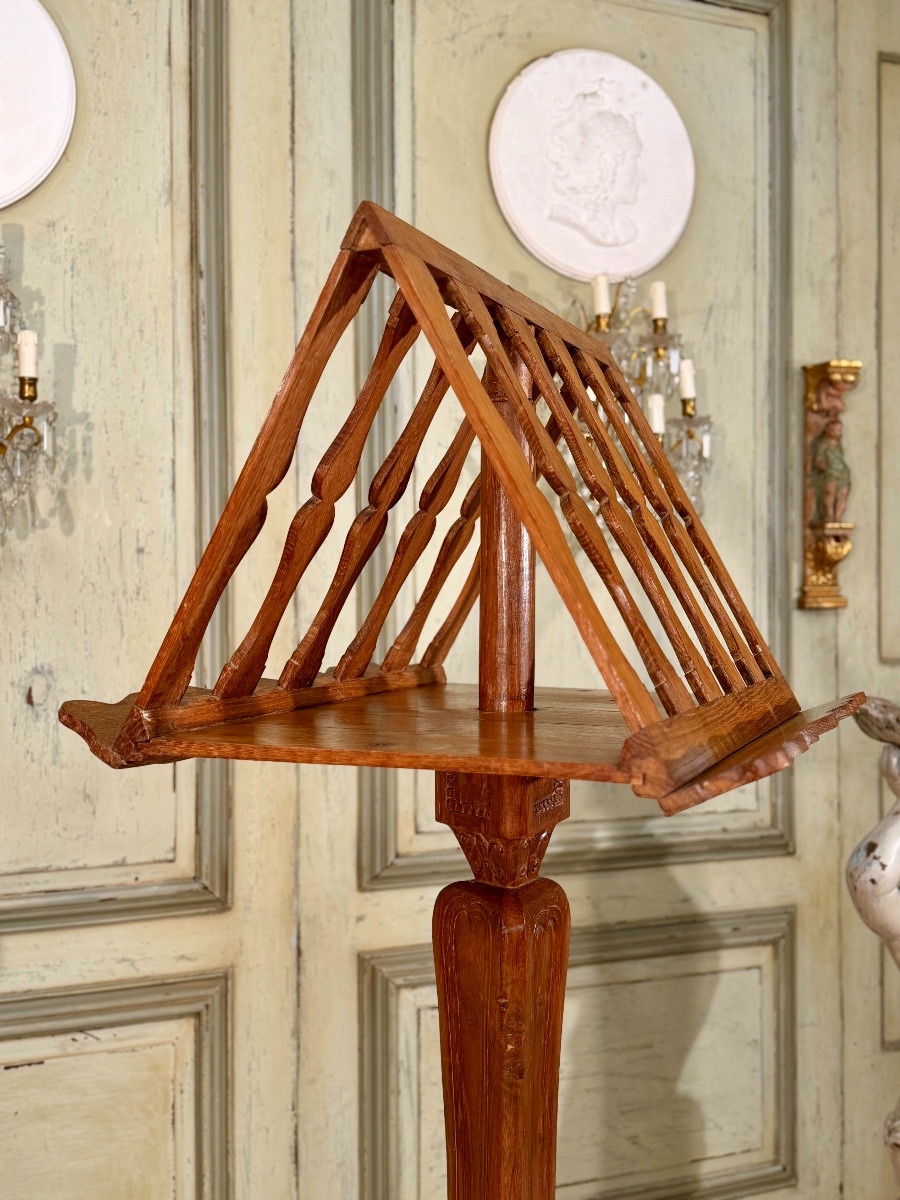 Music Stand, 19th-century Duet Lectern-photo-2