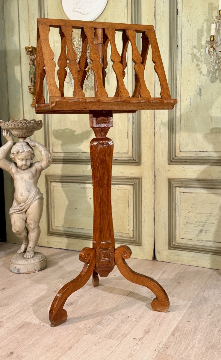 Music Stand, 19th-century Duet Lectern-photo-6