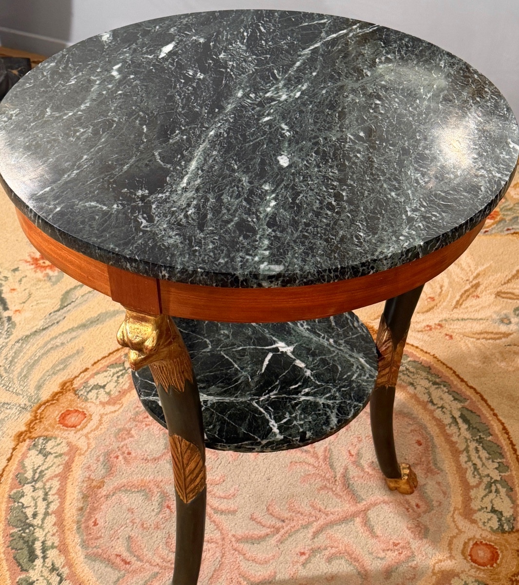 Guéridon en Acajou d'Epoque Consulat, Vers 1800-photo-6