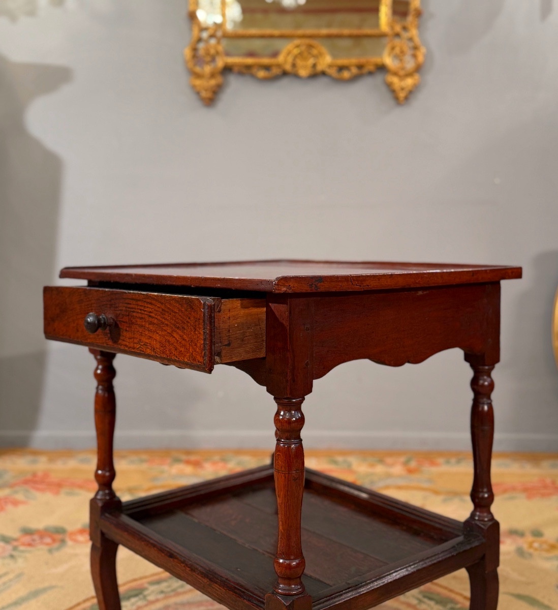 Small Louis XV Period Side Table, Circa 1750-photo-4