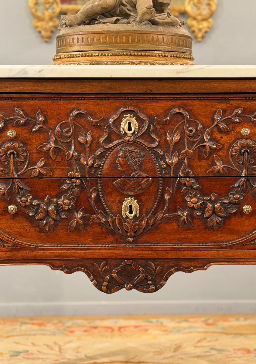 Provençal Commode From The Louis XVI Period, Circa 1780-photo-1