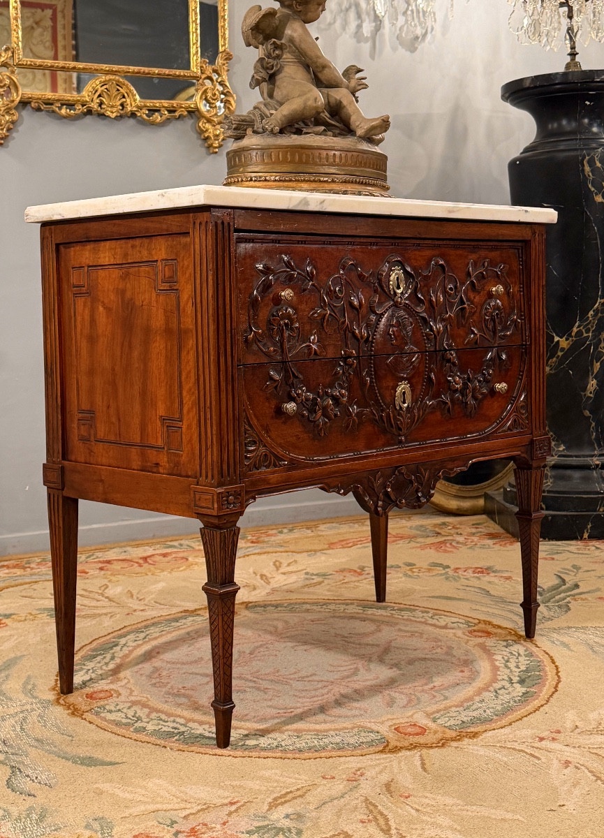 Provençal Commode From The Louis XVI Period, Circa 1780-photo-6