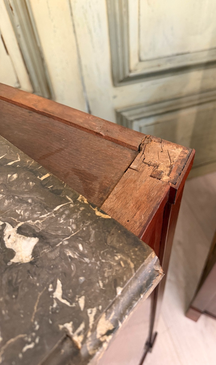 Pair Of Louis XVI Period Mahogany Showcases, Circa 1780-photo-6