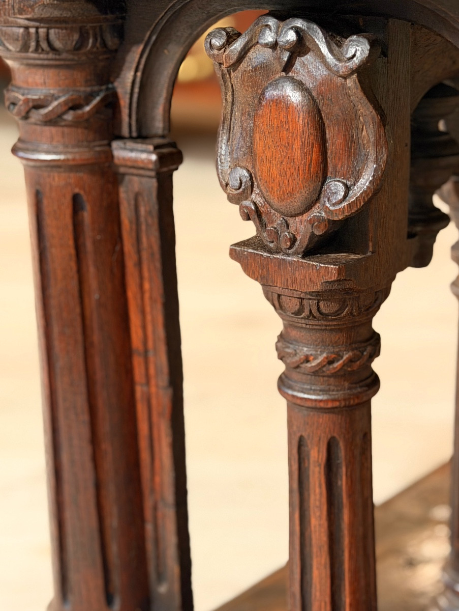 Large Renaissance-style Table d'Apparat 17th Century Period-photo-1