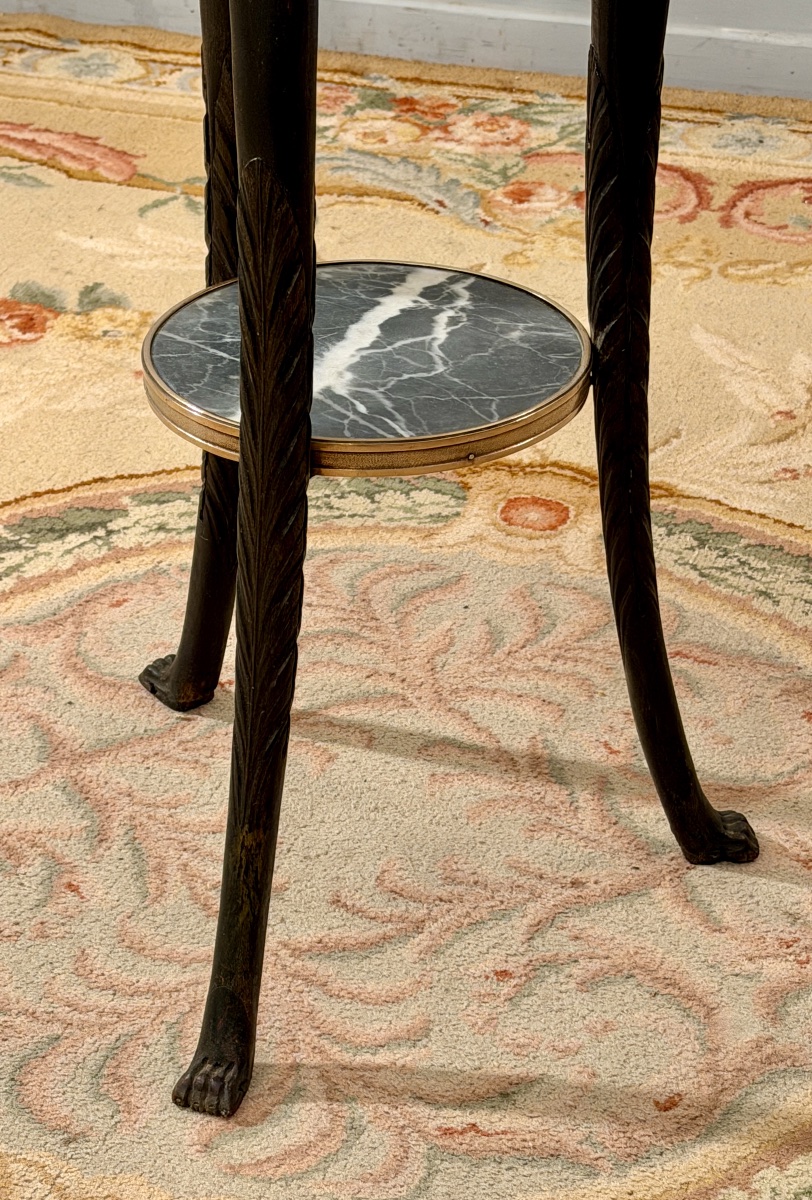 Consulat-period Mahogany Athenian-style Washbasin, Circa 1800-photo-5