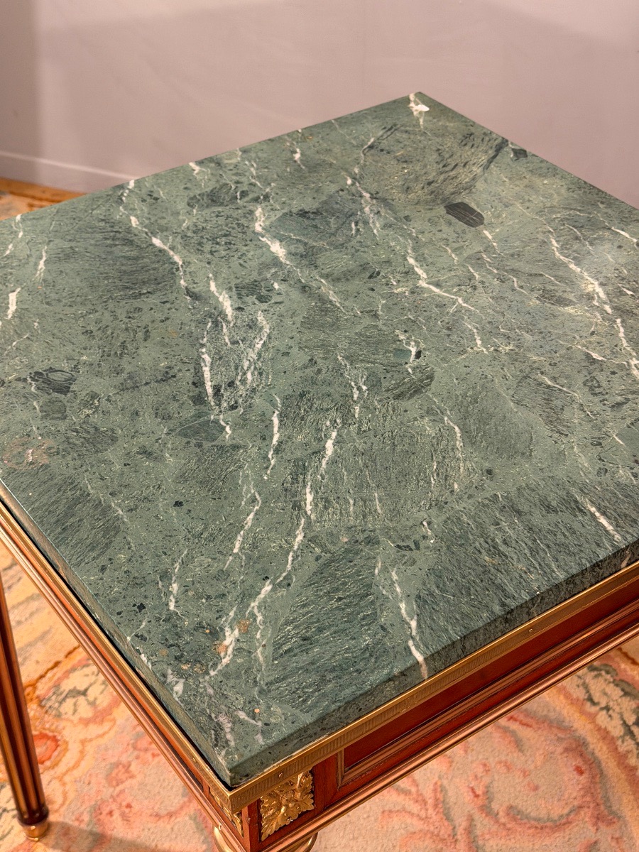 Louis XVI-style Coffee Table, Late 19th Century -photo-1