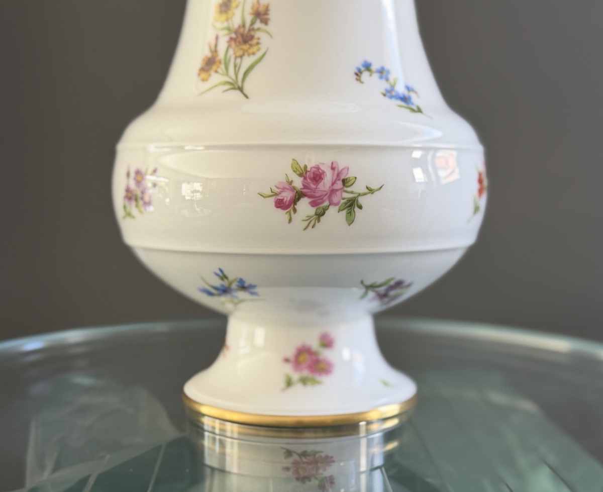 Vase Couvert en Porcelaine de Sevres Cachet, Epoque XIXème-photo-4