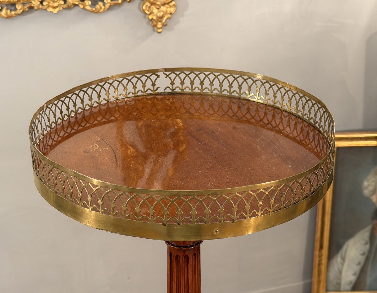 Important Serviteur Muet en Acajou d'Epoque Louis XVI, Vers 1780-photo-3