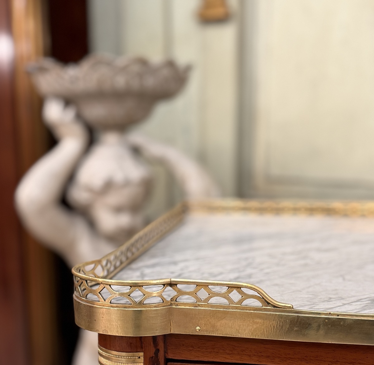 Commode d'Apparat en Acajou d'Epoque Louis XVI, Vers 1780-photo-3