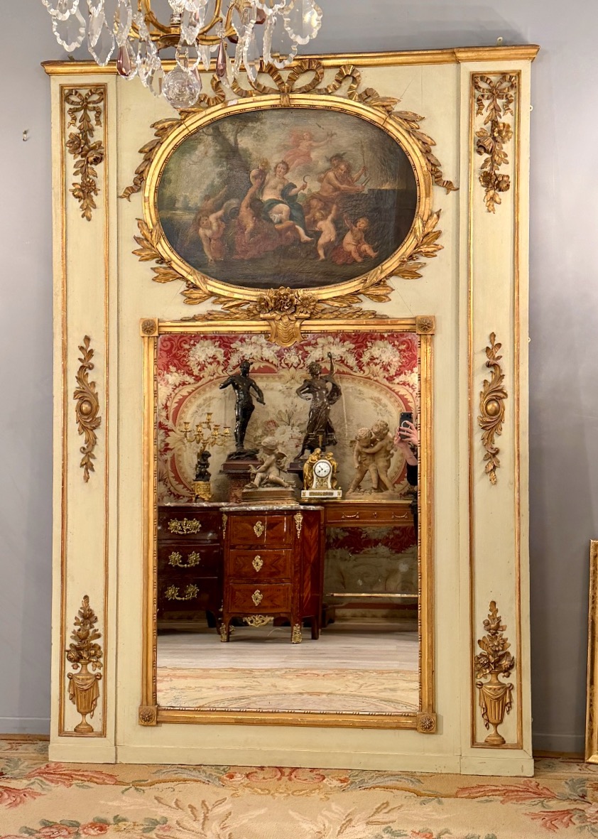 Important Louis XVI-style Trumeau, Napoleon III Period