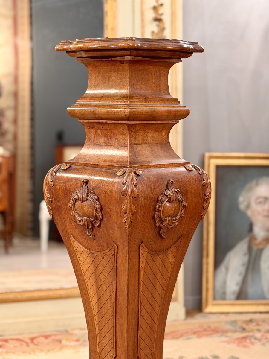 Regency-style Walnut Presentation Chair, 19th Century-photo-2