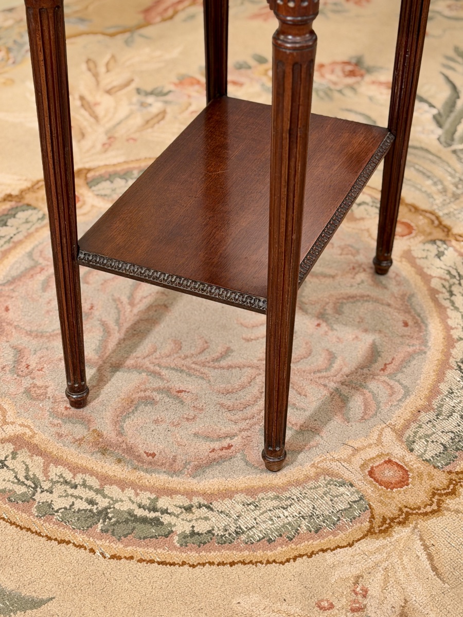 Petite Table de Salon en Acajou d'Epoque Louis XVI, Vers 1780-photo-4