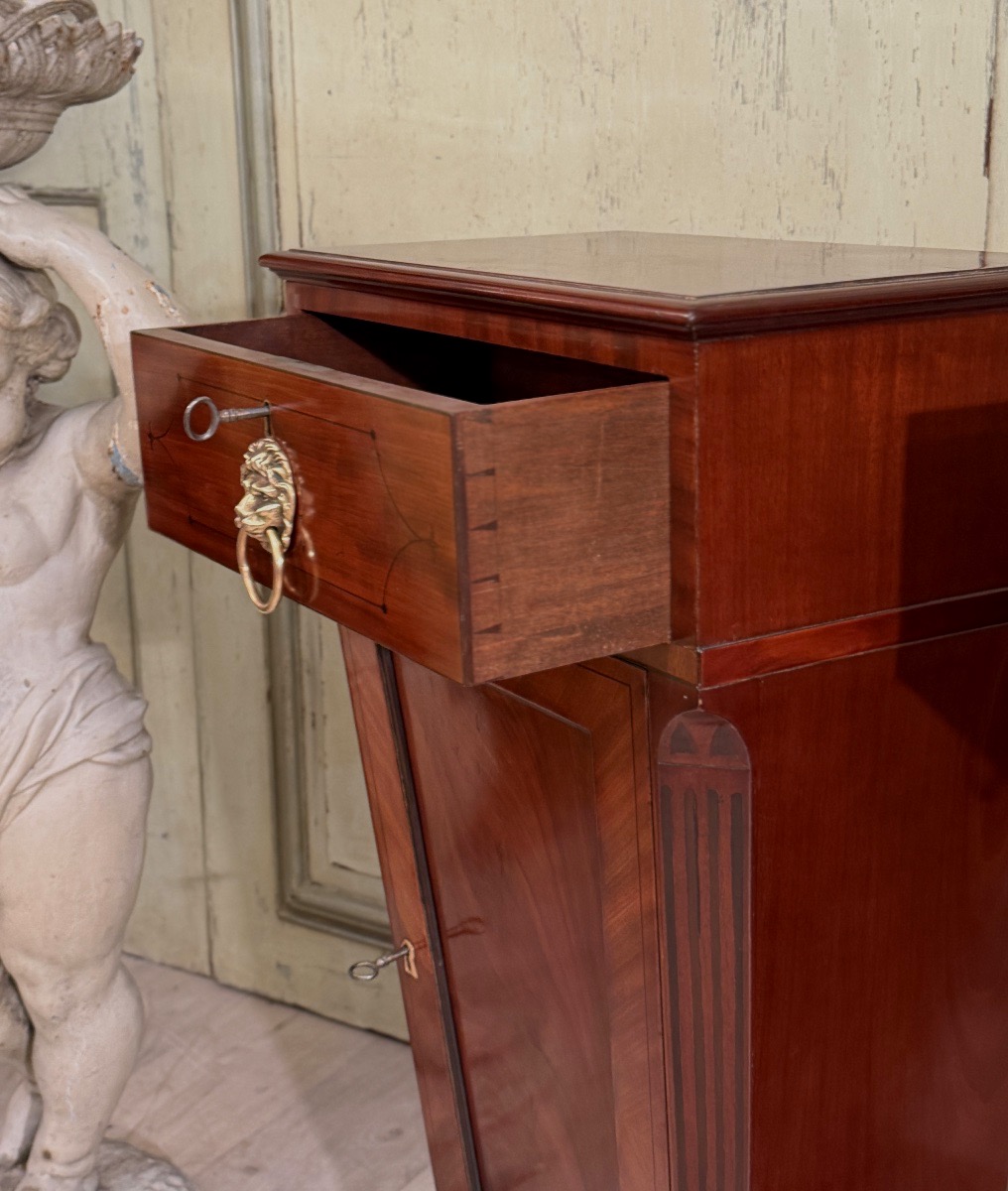 Paire de Gaines en Acajou d'Epoque Empire, Vers 1810-photo-3