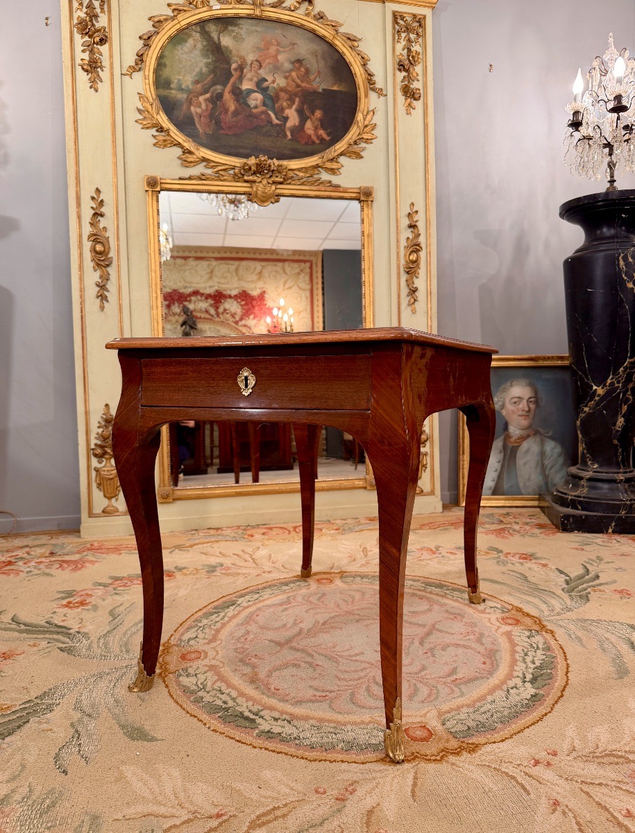 Bureau Table à Ecrire d'Epoque Louis XV, Vers 1750-photo-2