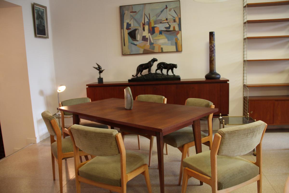 Set Of 6 Chairs Circa 1950 Charles Ramos