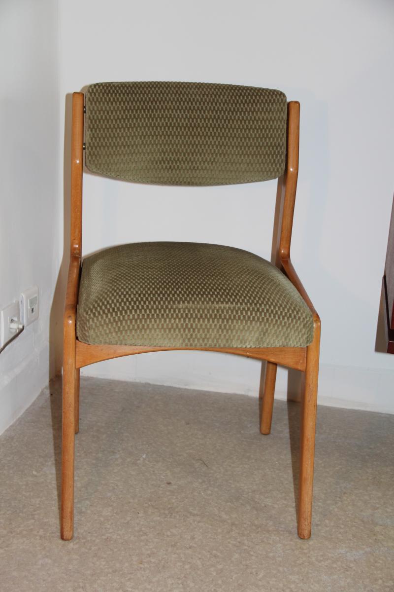 Set Of 6 Chairs Circa 1950 Charles Ramos-photo-2