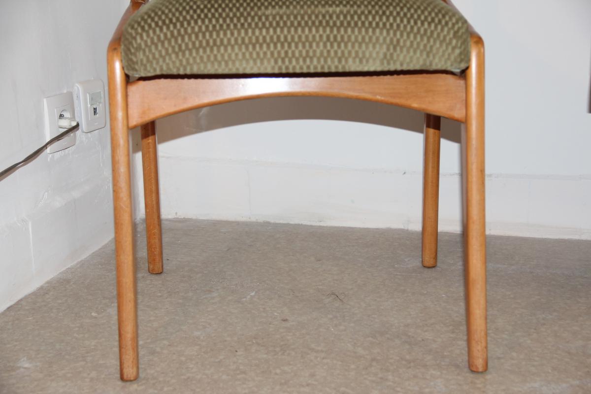 Set Of 6 Chairs Circa 1950 Charles Ramos-photo-3