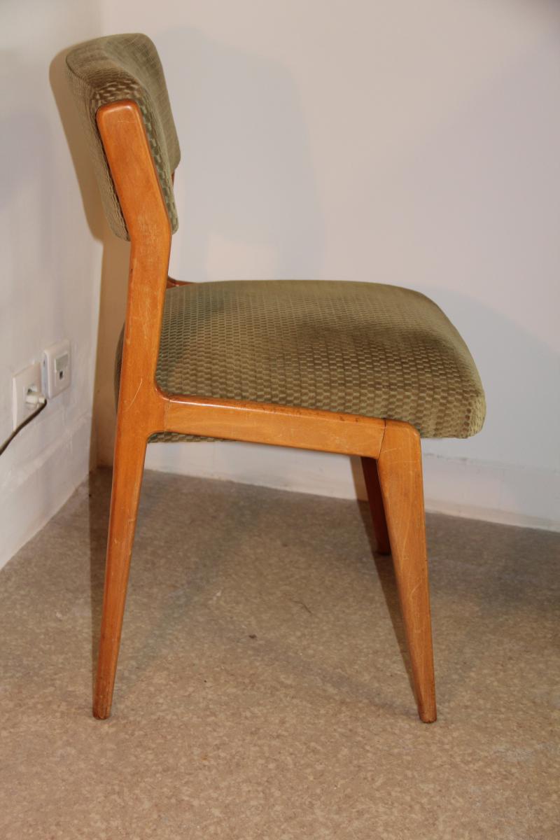 Set Of 6 Chairs Circa 1950 Charles Ramos-photo-4