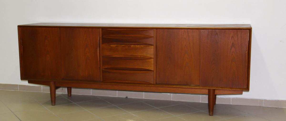 Enfilade Scandinave Teck Par Arne Vodder Circa 1950