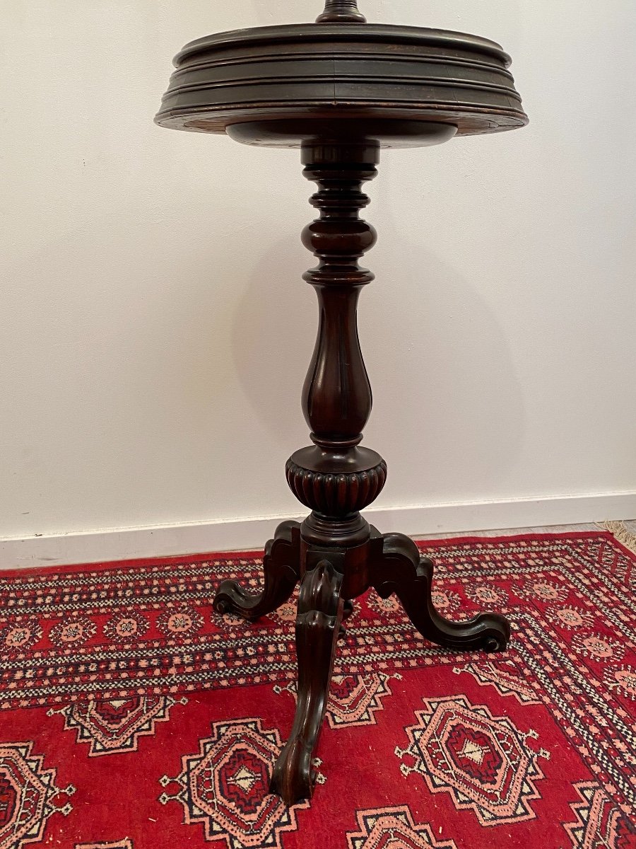 Barber In Mahogany Louis Philippe XIXth-photo-4