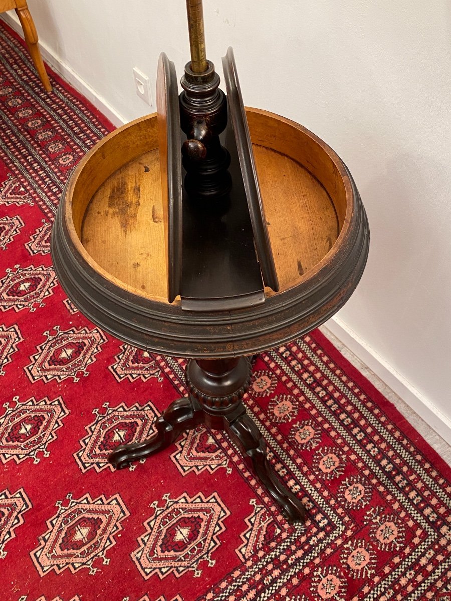 Barber In Mahogany Louis Philippe XIXth-photo-2