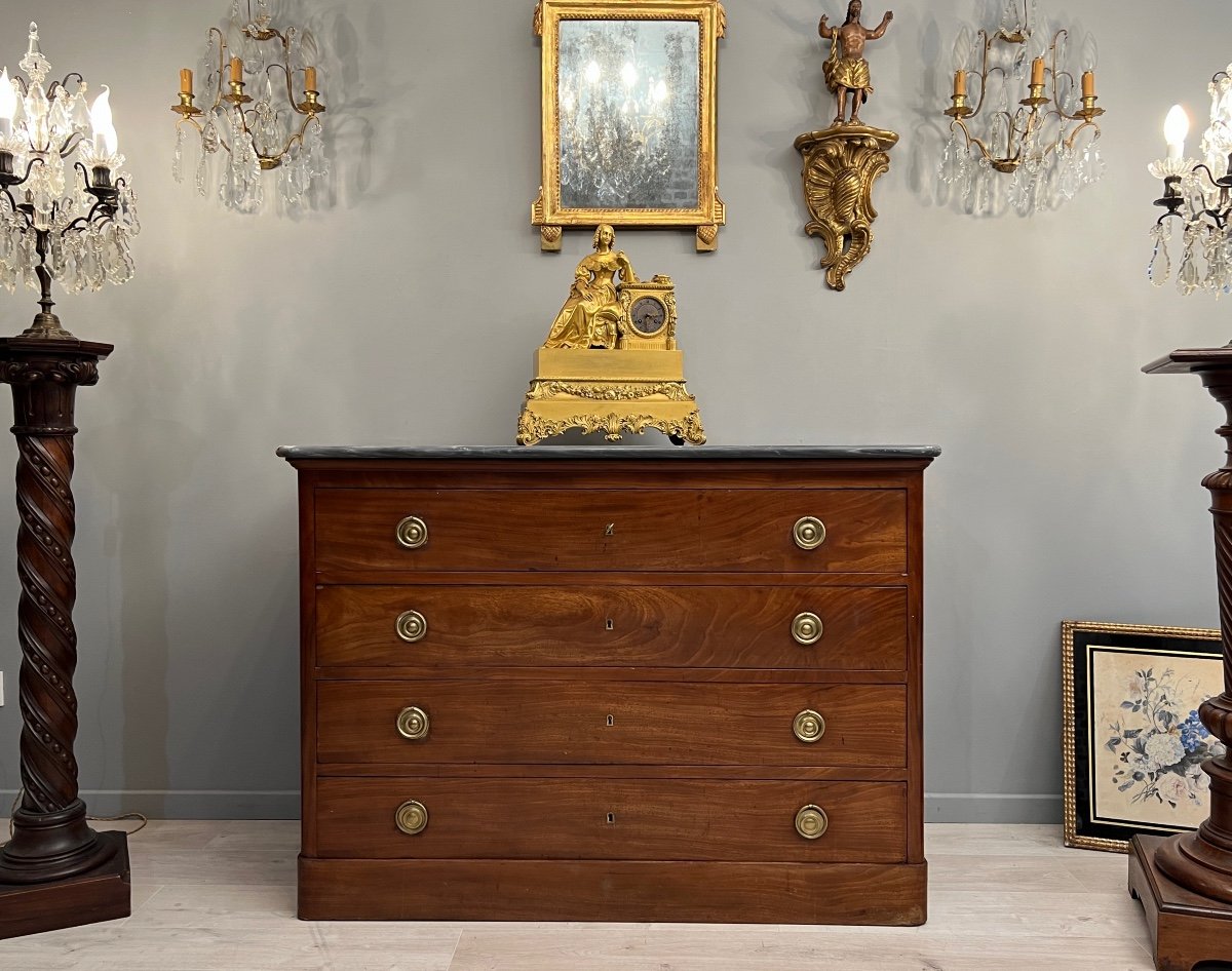Jacob Desmalter, Commode Pantalonniere Restauration Provenance Royale XIXè