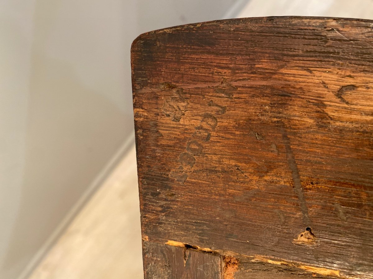 Louis XV Curved Sauteuse Commode Circa 1750-photo-6