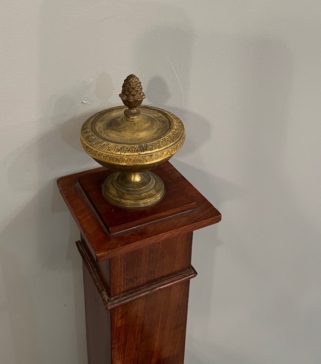 Jacob Desmalter, Attributed, Empire Mahogany Period Bed Return From Egypt Period Early Nineteenth Century-photo-2