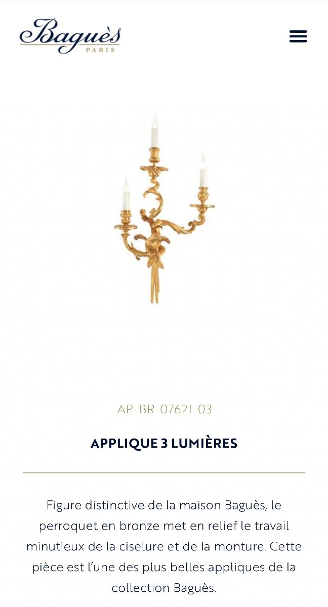 Maison Bagues, Exceptional Pair Of Gilt Bronze And Chiseled Parrot Sconces-photo-8