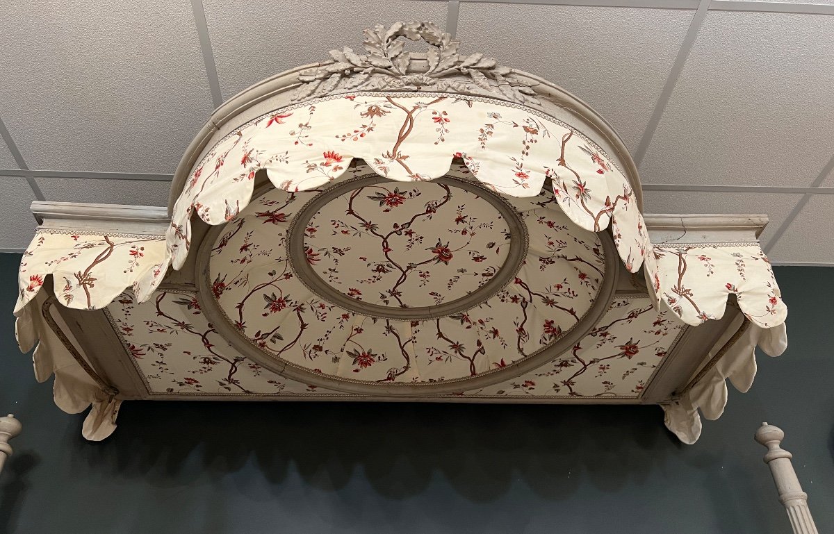 Canopy Bed Said In Chair To Preach, Louis XVI Period Around 1770-photo-4