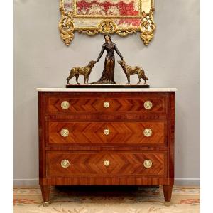 Louis XVI Style Commode Nineteenth Time