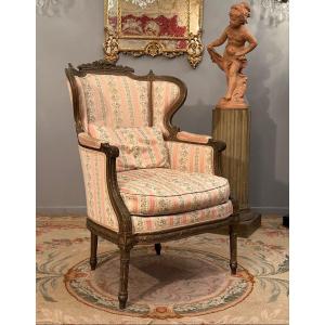 Bergere With Ears Louis XVI Style Nineteenth Time