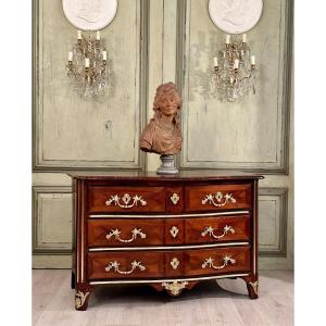 18th Century Regency Curved Commode Circa 1730