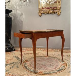 Louis XV Style Writing Table Nineteenth Time