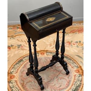 Billet Doux, Rare Lady's Desk, Napoleon III Period