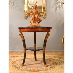 Guéridon en Acajou d'Epoque Consulat, Vers 1800