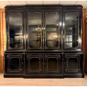 Jeanselme, Importante Bibliothèque Estampillée, Epoque Napoléon III, Vers 1850