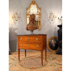 Louis XVI Period Walnut Chest Of Drawers, Circa 1780