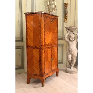 Louis XV Style Marquetry Secretary, Circa 1900