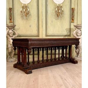 Large Renaissance-style Table d'Apparat 17th Century Period