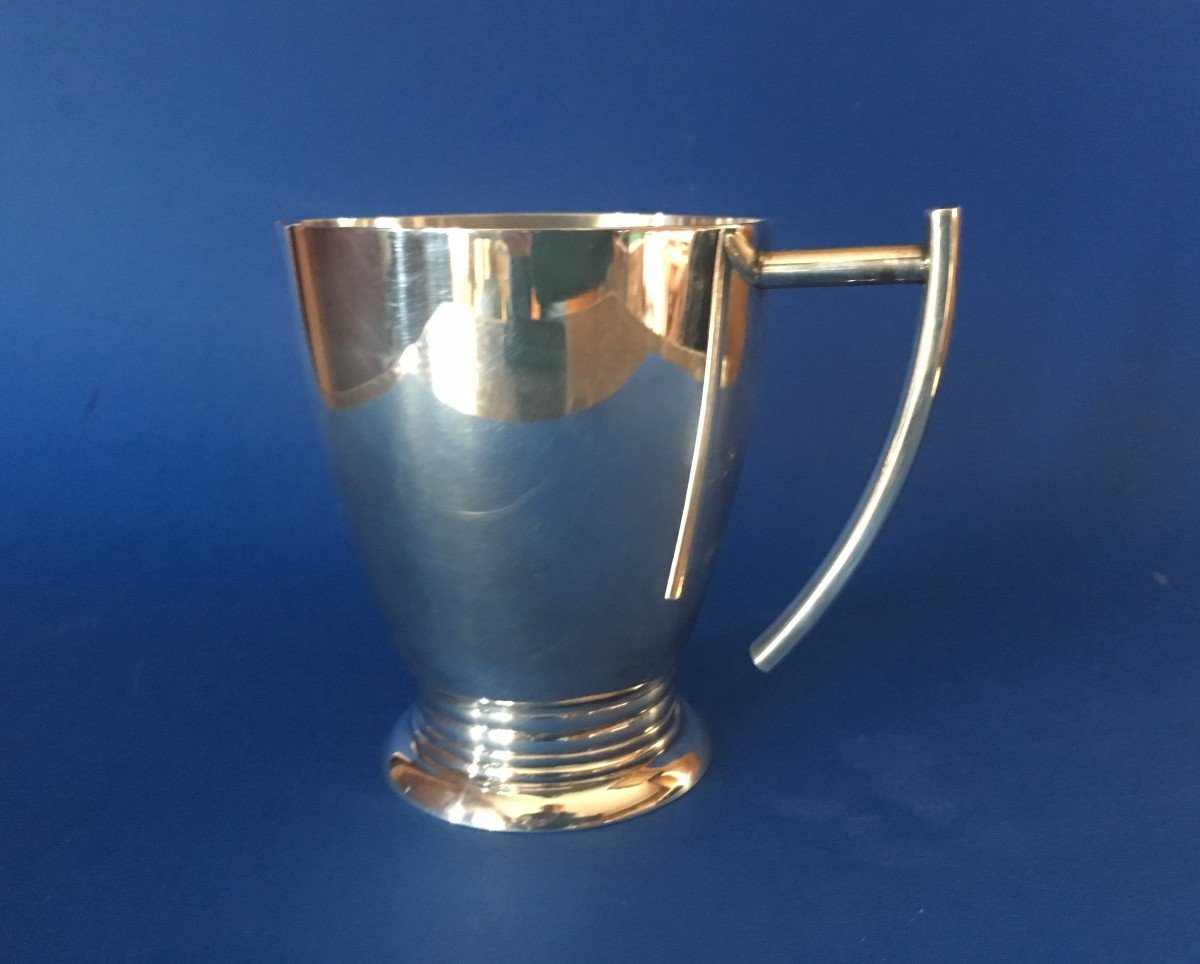 Milk Jug Christofle Silver Metal, Designer