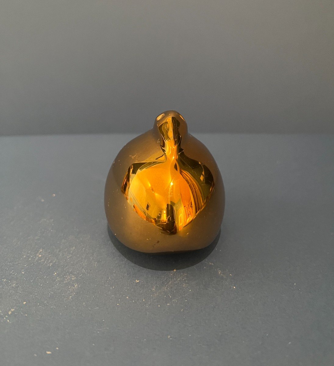 Susa Weight In Bronze In The Shape Of A Duck Made By Monique Gerber For The Louvre. -photo-2