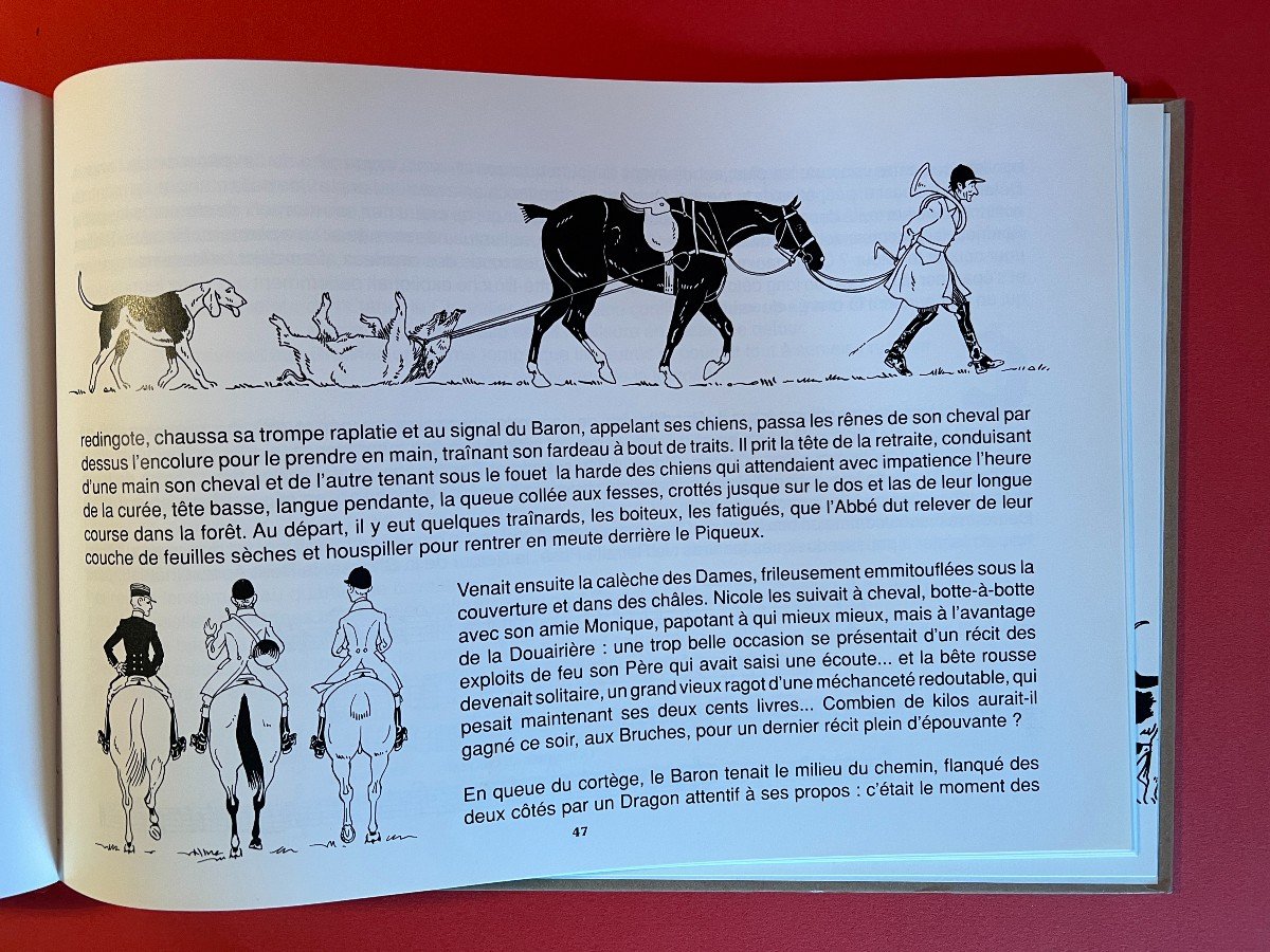 Book: "le Vautrait Du Baron" By Pierre Chambry (1992) Numbered 1117 Out Of 1500 Copies.-photo-4