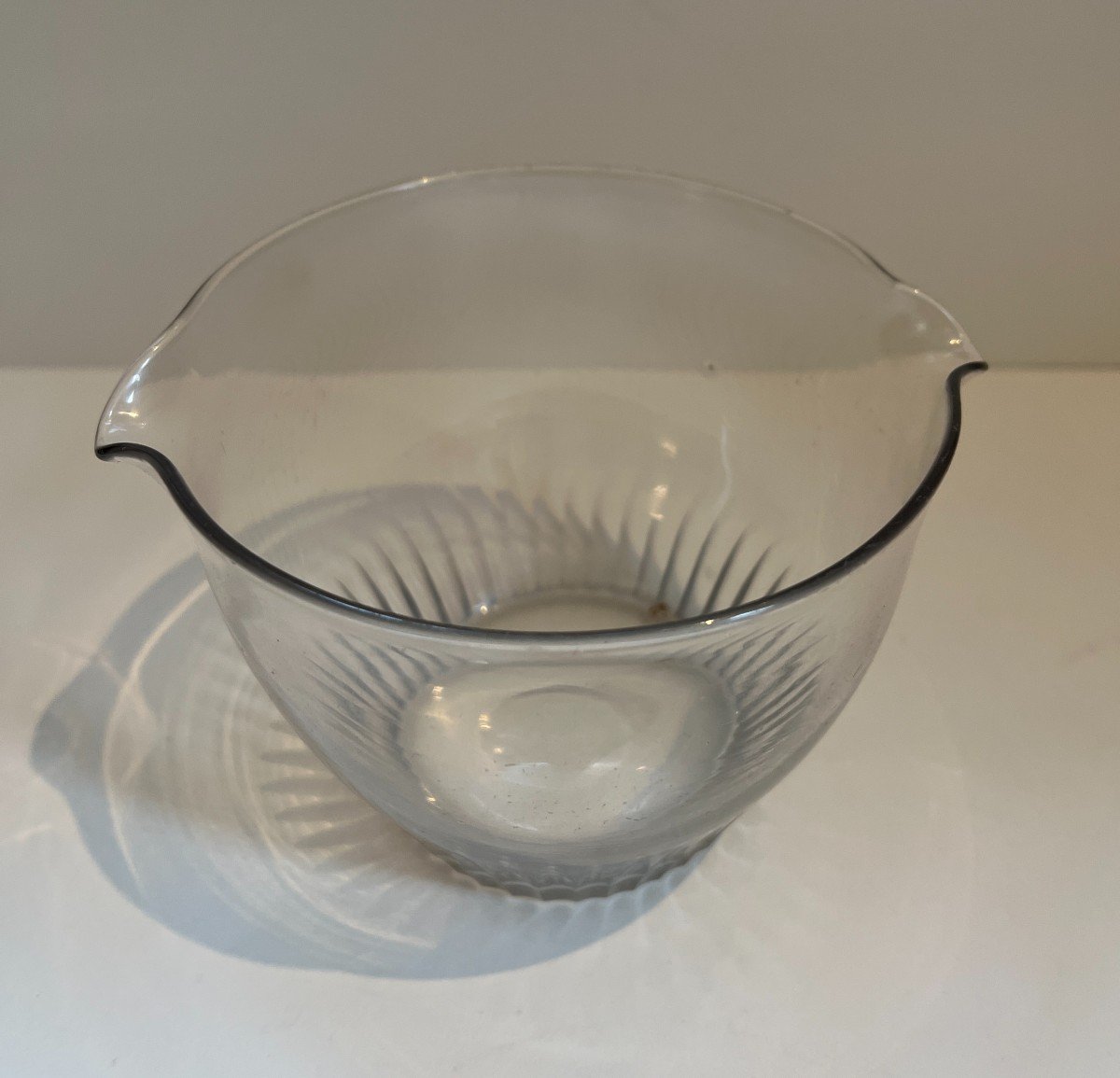 2 Bols Rince-doigts en verre Irlandais ou Anglais 18 Iéme Siécle.-photo-4