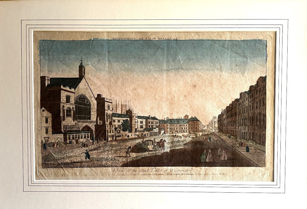 Optical View (etching): "the Great Square Of Westminster" 1766-photo-1
