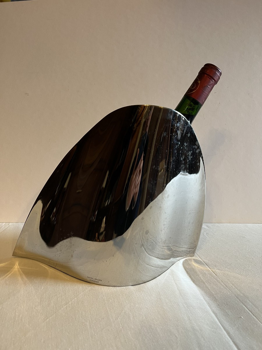 Champagne Seal. Model: Indulgence. In Stainless Steel. By Georg Jensen